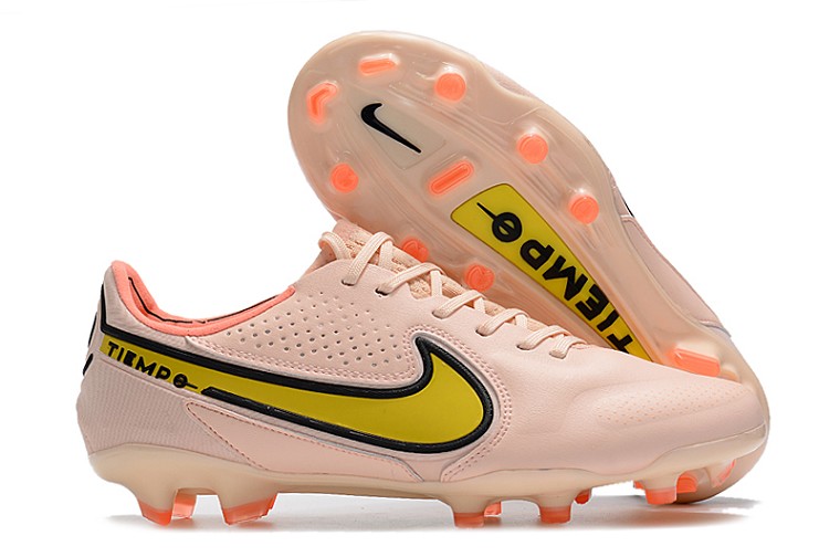Nike Tiempo Legend 9 Elite FG - bleu jaune